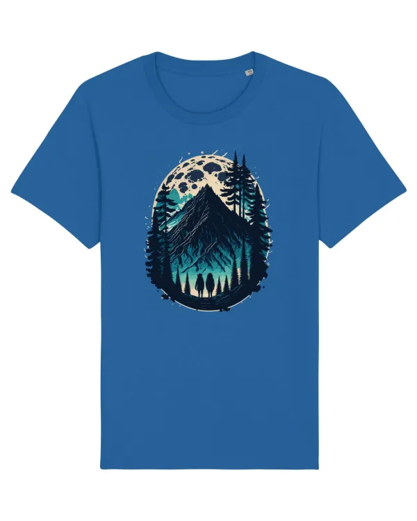 Tricou mânecă scurtă Unisex Rocker Royal Blue