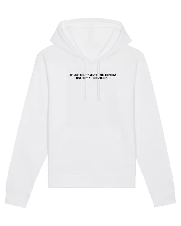 Hanorac Unisex Drummer White