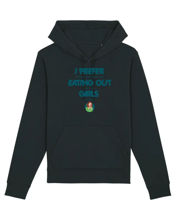 I PREFER EATING OUT (with my) GIRLS Black