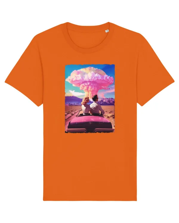 Barbenheimer Barbie the destroyer of world Bright Orange