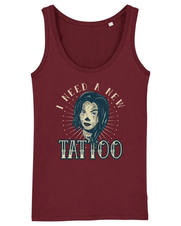 I Need A new Tattoo Burgundy