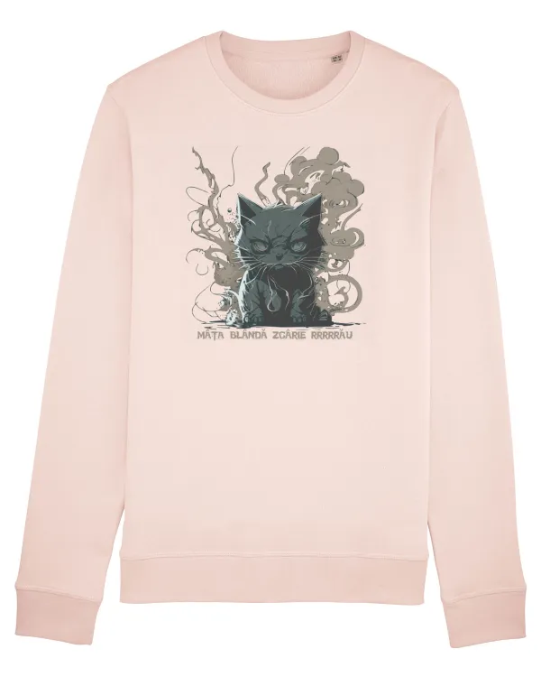 Bluză mânecă lungă Unisex Rise Candy Pink