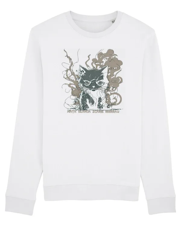 Bluză mânecă lungă Unisex Rise White