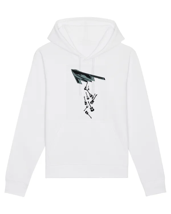 make music  Hanorac Unisex Drummer