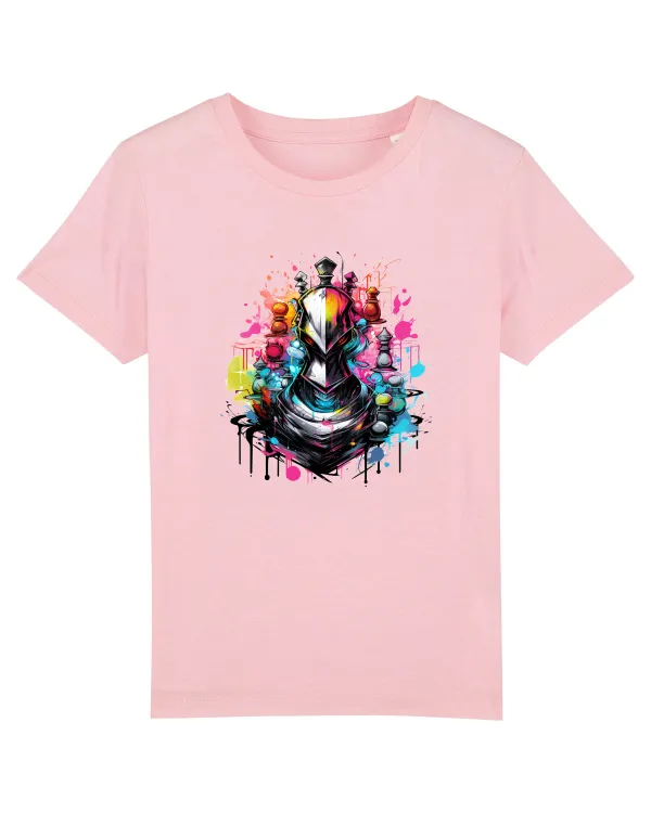 Graffiti chess piece Tricou mânecă scurtă  Copii Mini Creator