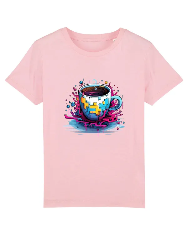 Urban coffee Tricou mânecă scurtă  Copii Mini Creator