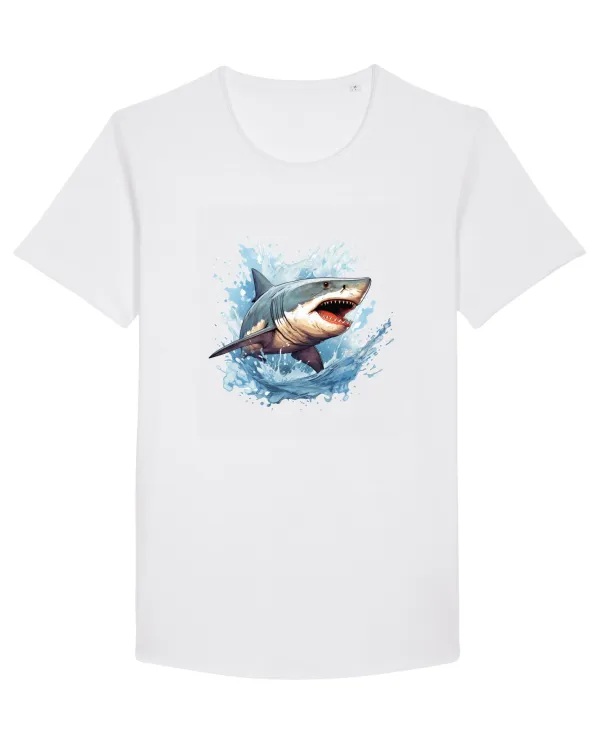 Underwater  Tricou mânecă scurtă guler larg Bărbat Skater