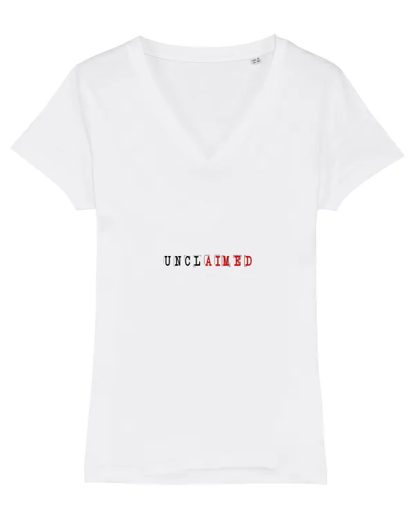 UNCLAIMED Tricou mânecă scurtă guler V Damă Evoker