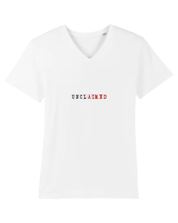 UNCLAIMED Tricou mânecă scurtă guler V Bărbat Presenter