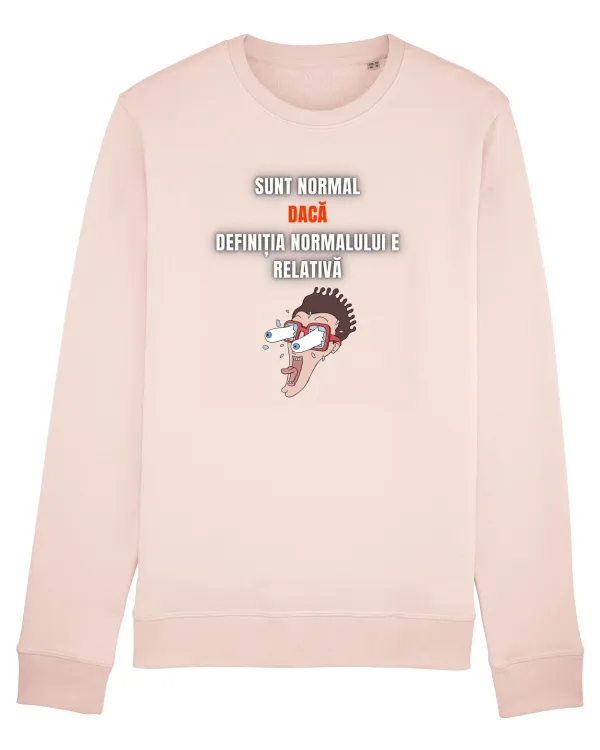 Bluză mânecă lungă Unisex Rise Candy Pink