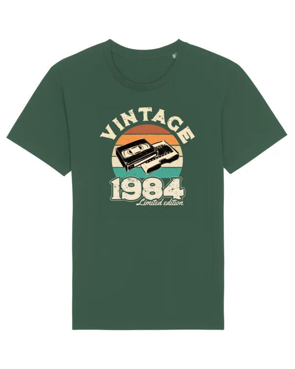 Născut in 1984 Retro sunset videotape Bottle Green