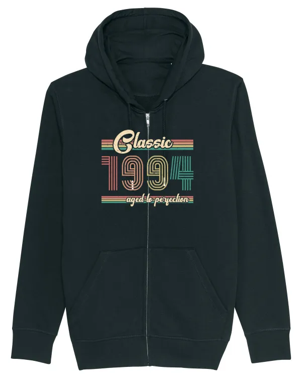 Născut in 1994 ST Classic aged to perfection Hanorac cu fermoar Unisex Connector