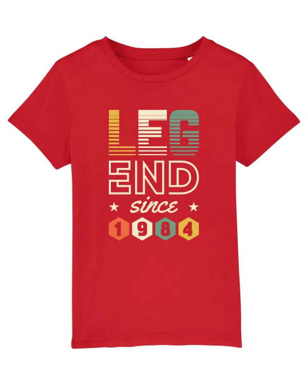 Legend since 1984 - Cadou aniversar 1984 Tricou mânecă scurtă  Copii Mini Creator