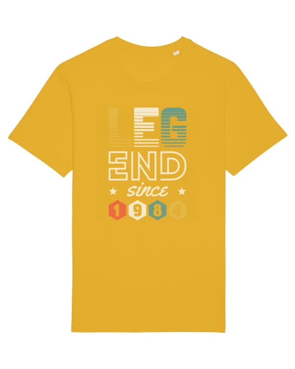 Tricou mânecă scurtă Unisex Rocker Spectra Yellow