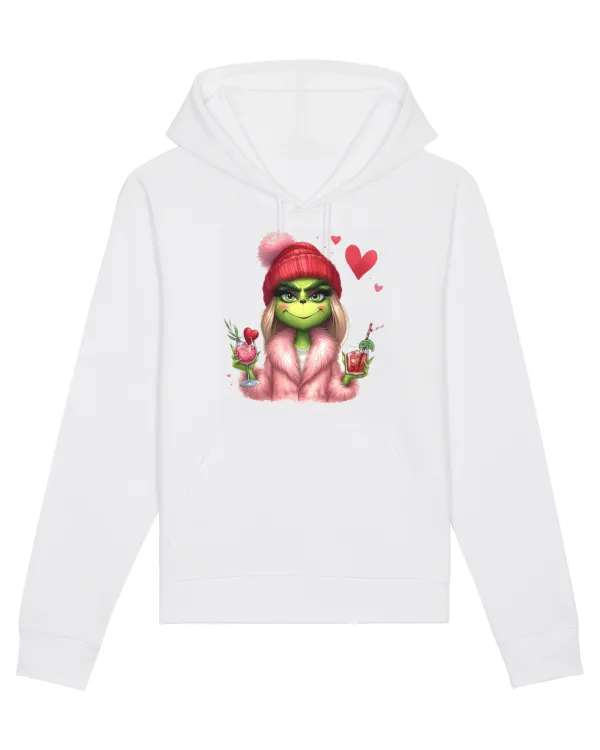 în stil chic Grinch - Fashionistă îndrăgostită și rebelă v6 White