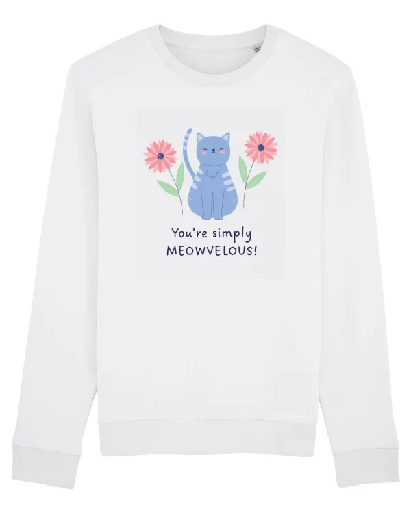 Bluză mânecă lungă Unisex Rise White