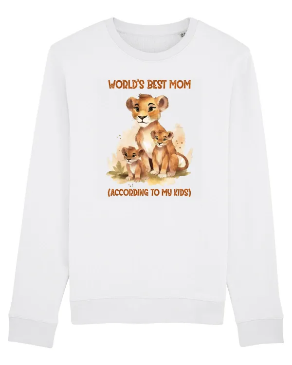 Bluză mânecă lungă Unisex Rise White