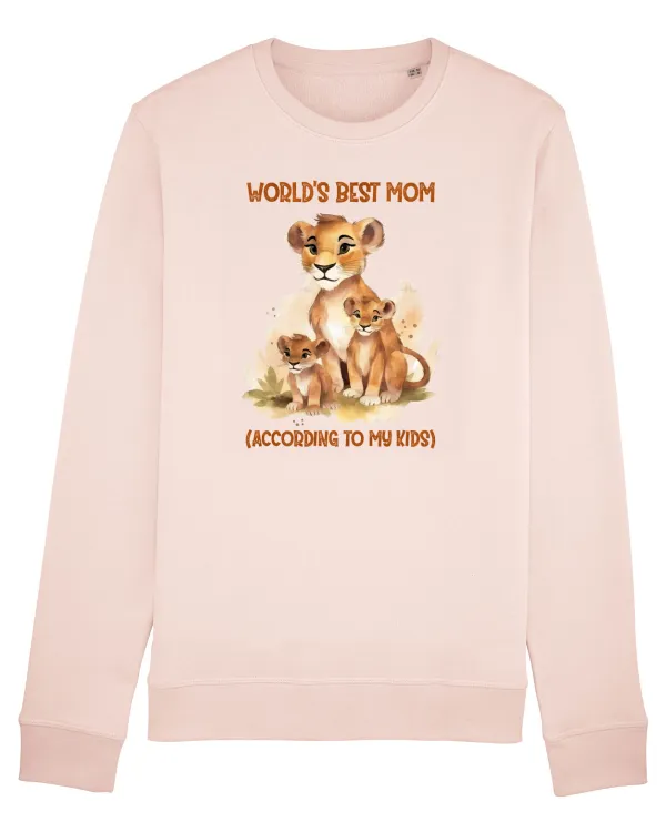 Bluză mânecă lungă Unisex Rise Candy Pink