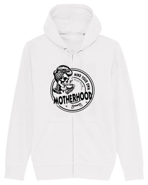 Moda rebelă pt mame moderne - Mind your own motherhood White