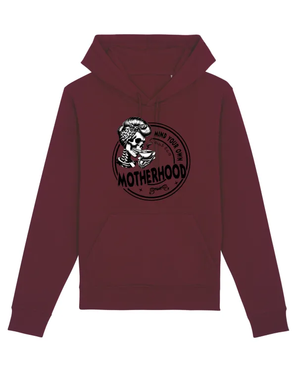 Moda rebelă pt mame moderne - Mind your own motherhood Burgundy