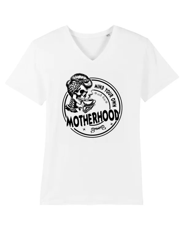 Moda rebelă pt mame moderne - Mind your own motherhood White
