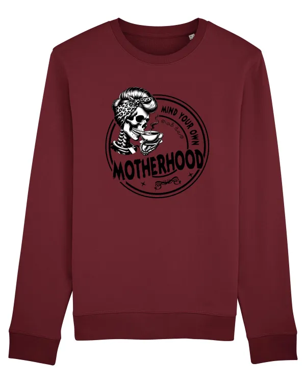 Moda rebelă pt mame moderne - Mind your own motherhood Burgundy