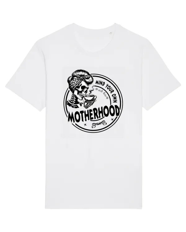 Moda rebelă pt mame moderne - Mind your own motherhood White