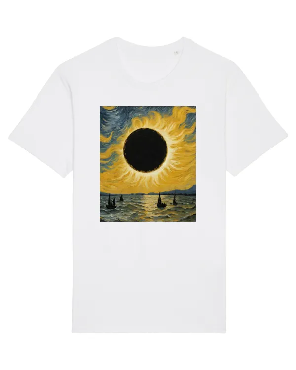 Tricou mânecă scurtă Unisex Rocker White