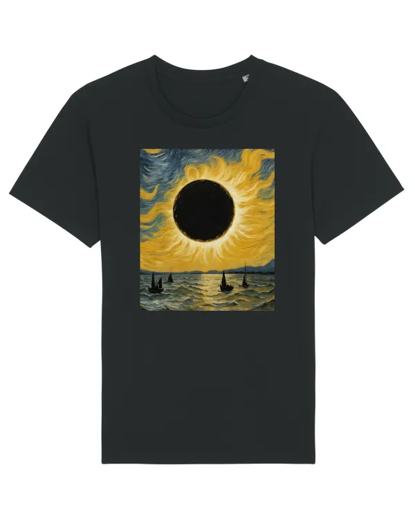 Tricou mânecă scurtă Unisex Rocker Black