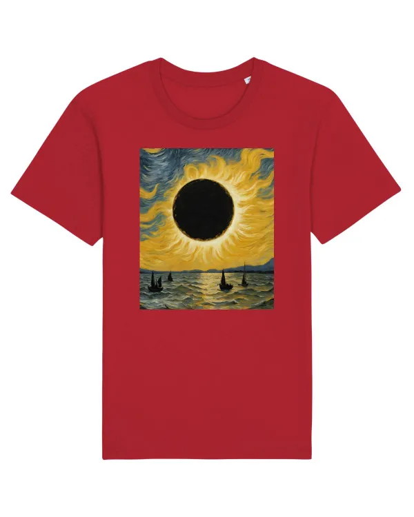 Tricou mânecă scurtă Unisex Rocker Red