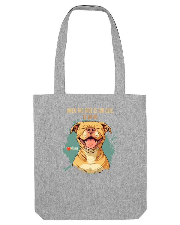TOO CUTE TO SAY NO - Amstaff Heather Grey