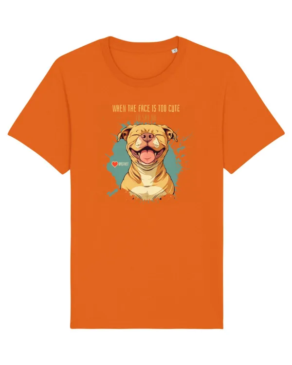 TOO CUTE TO SAY NO - Amstaff Bright Orange