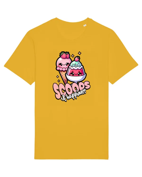 Tricou mânecă scurtă Unisex Rocker Spectra Yellow