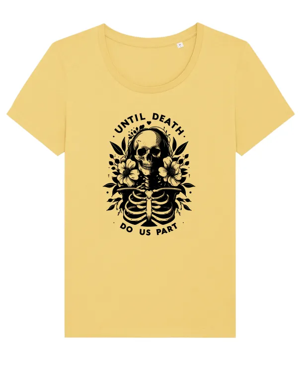 Until death do us part Tricou mânecă scurtă guler larg fitted Damă Expresser