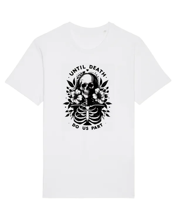 Tricou mânecă scurtă Unisex Rocker White