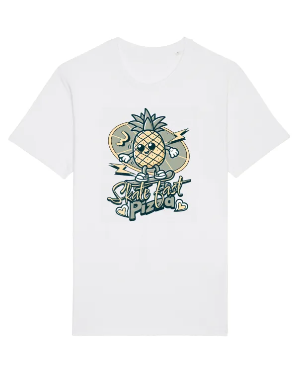 Tricou mânecă scurtă Unisex Rocker White