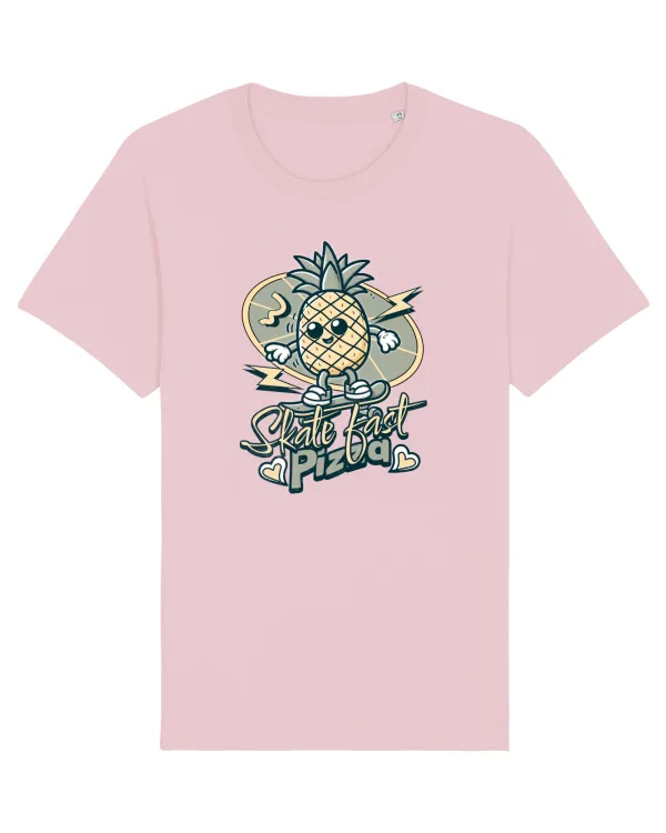 Tricou mânecă scurtă Unisex Rocker Cotton Pink