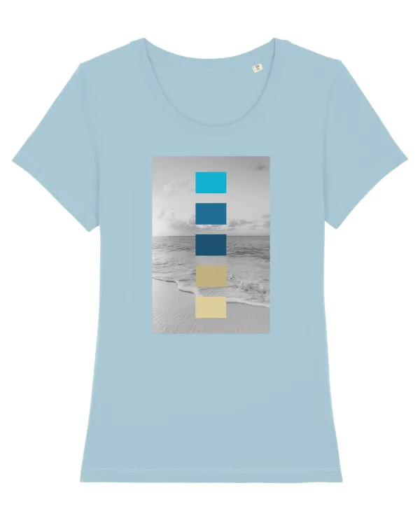 Me and the Sea Sky Blue