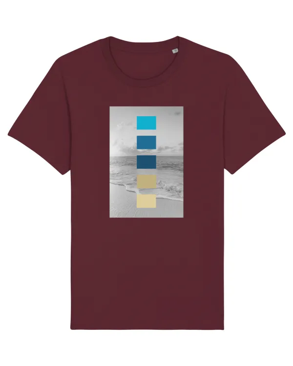 Me and the Sea Burgundy