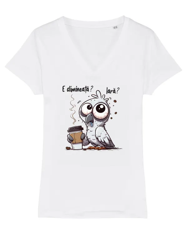 E dimineață? Iară? White