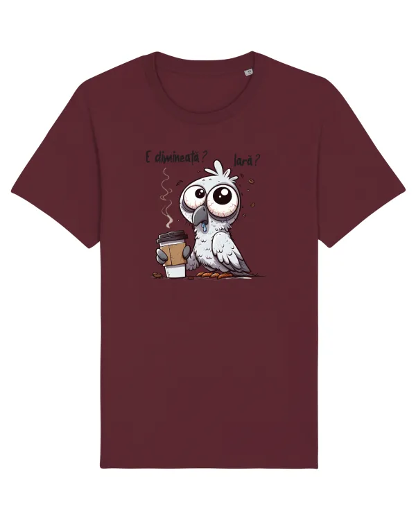 E dimineață? Iară? Burgundy