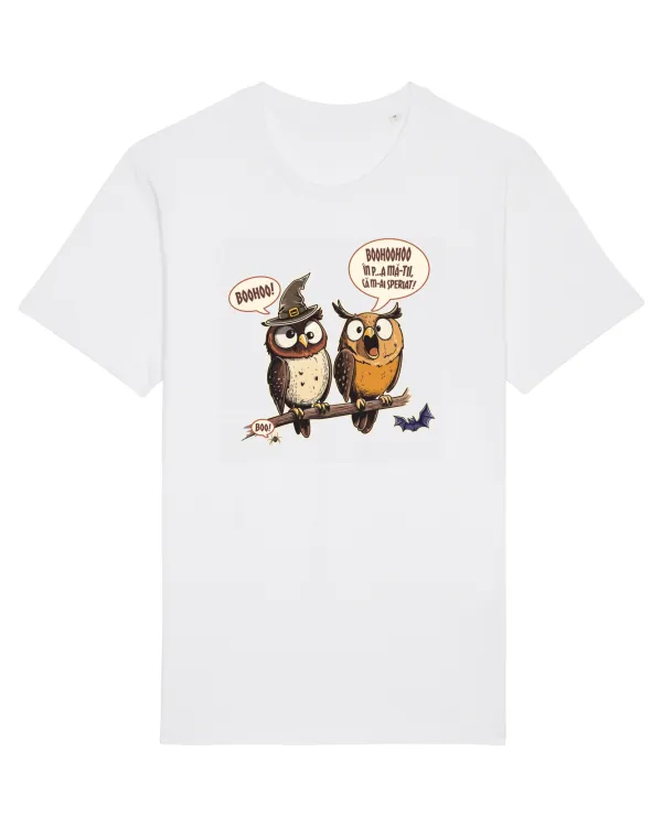 Tricou mânecă scurtă Unisex Rocker White