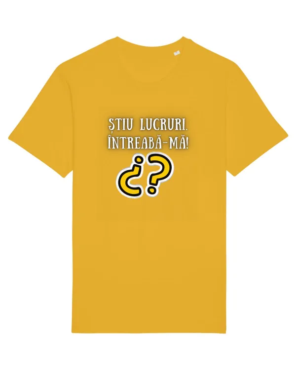 Tricou mânecă scurtă Unisex Rocker Spectra Yellow