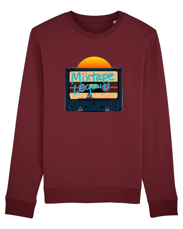 Retro  Mixtape Legend Bluză mânecă lungă Unisex Rise