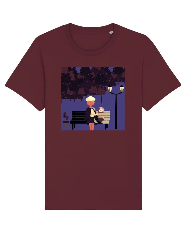Never Alone Burgundy