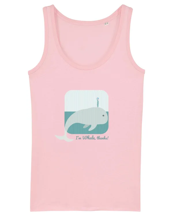 I'm Whale, Thanks! Cotton Pink