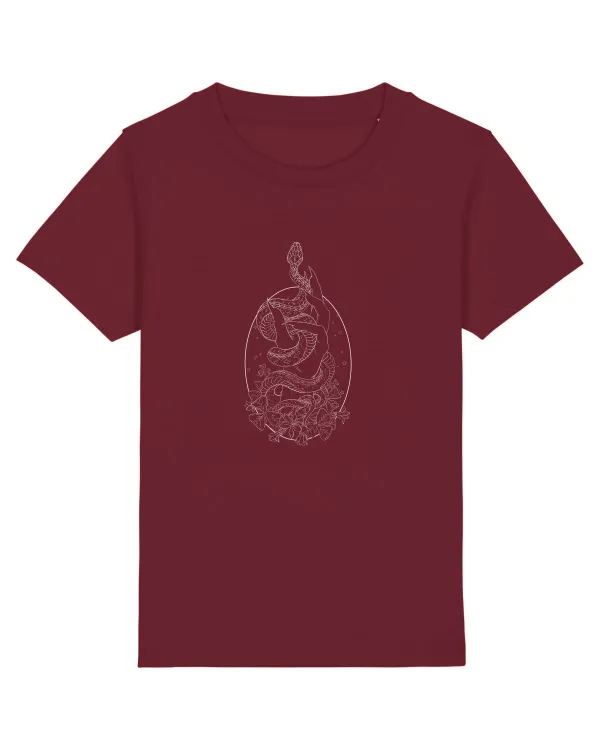 Șarpe aesthetic Tricou mânecă scurtă  Copii Mini Creator