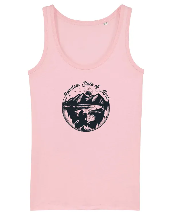 Mountain State Of Mind Cotton Pink