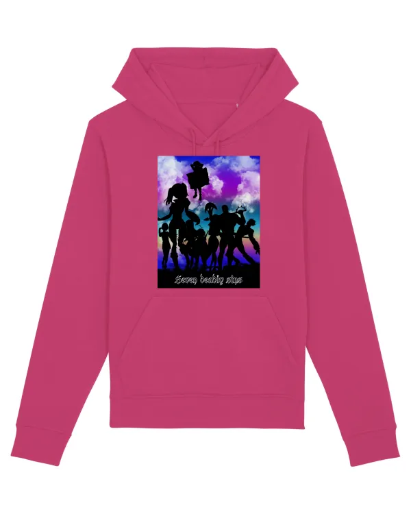 Hanorac Unisex Drummer Raspberry