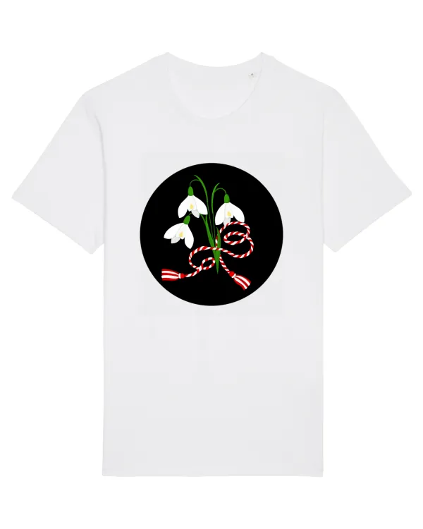 Tricou mânecă scurtă Unisex Rocker White